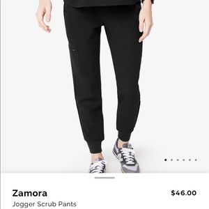 Zamora Figs XS black joggers